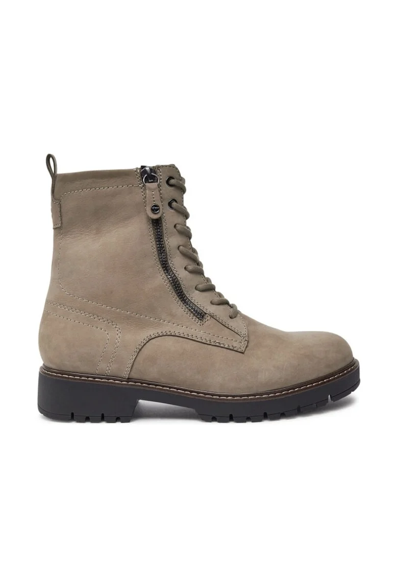 Botine 1-25207-43 Gri,  Piele naturala