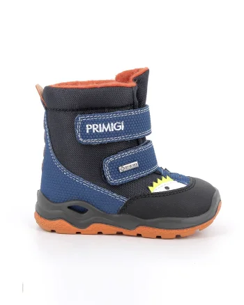 Ghete de piele ecologica, Albastru inchis/Negru stins