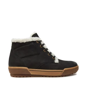 Botine 9-26206-43 Negru,  Piele nabuc, Negru