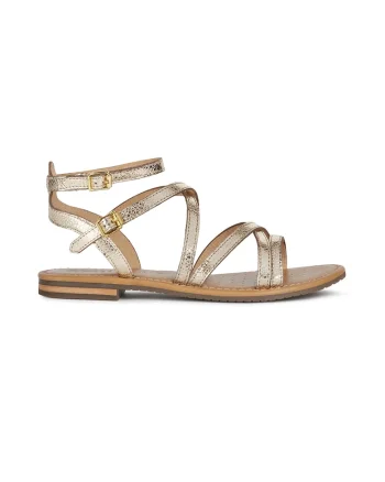 Sandale din piele cu barete multiple