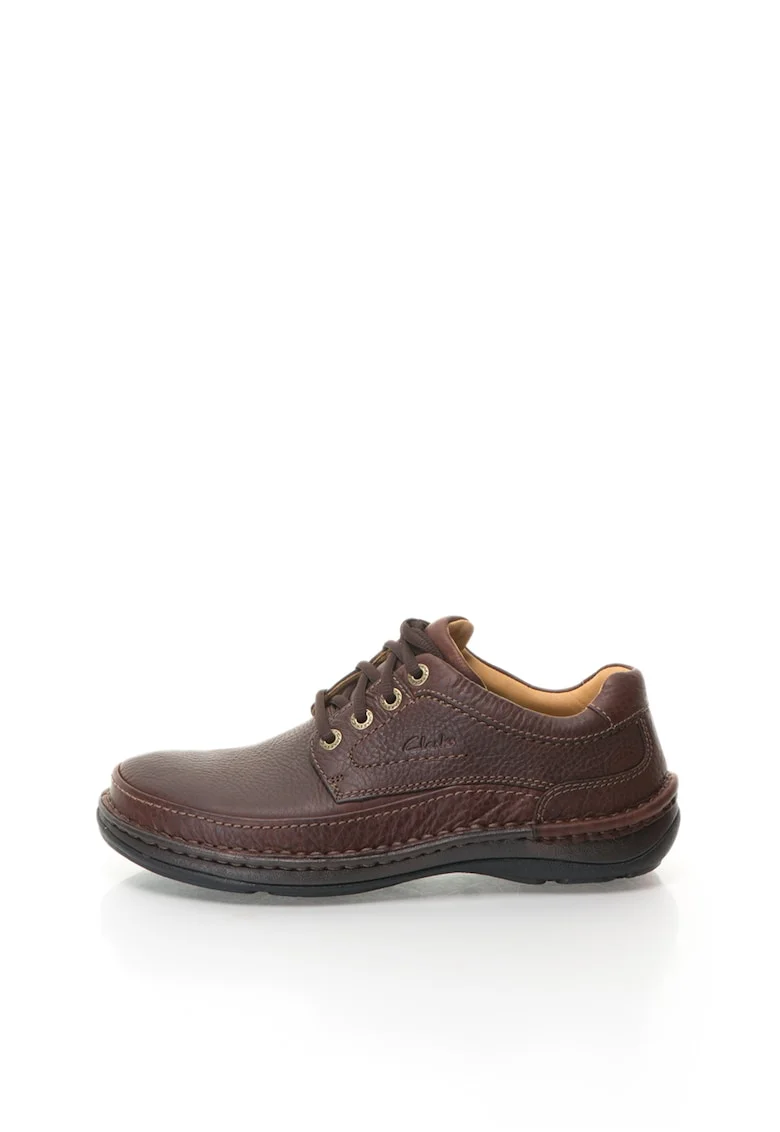 Pantofi derby de piele Nature