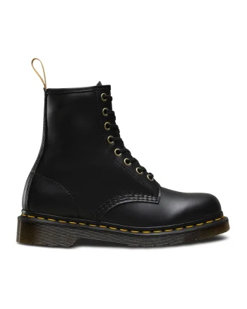 Bocanci unisex din piele ecologica, Negru