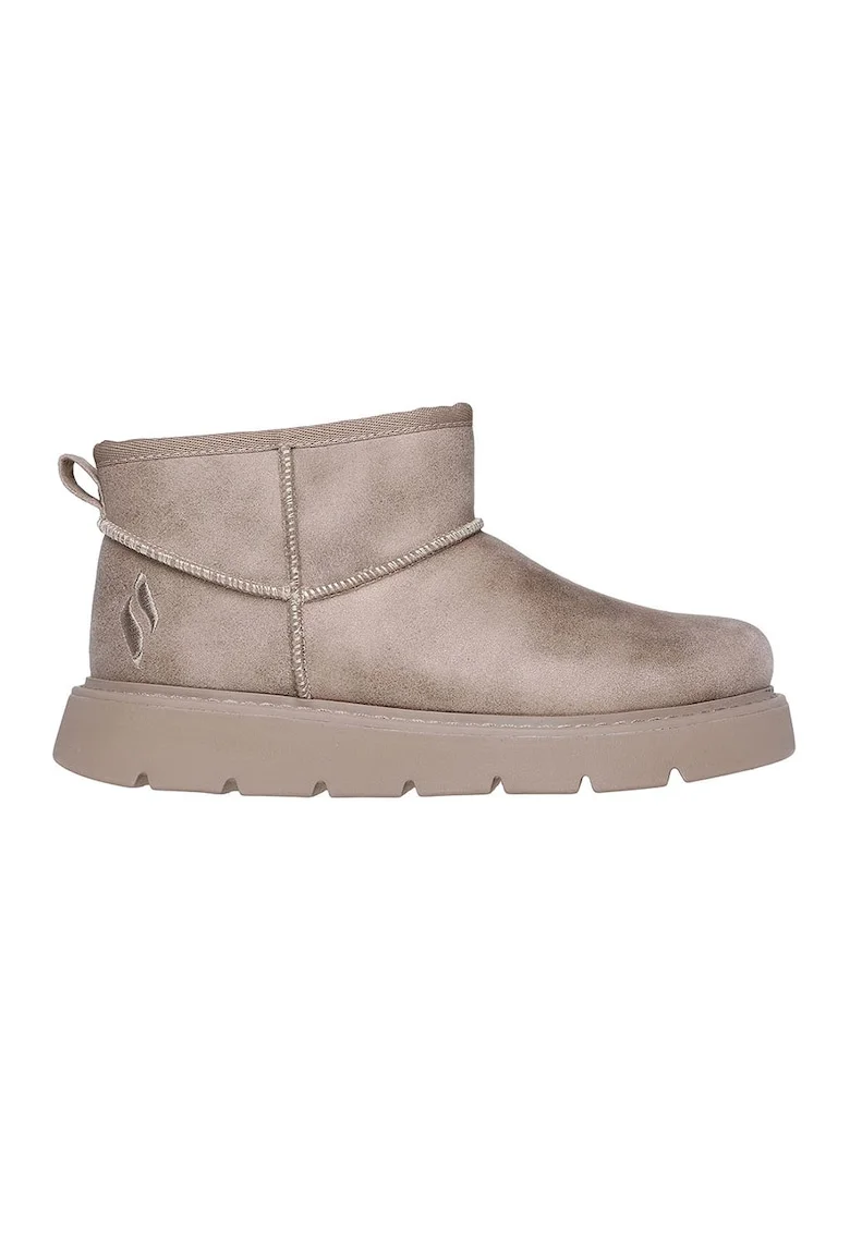 Ghete de iarna, fara inchidere Modern Comfort, Maro taupe deschis