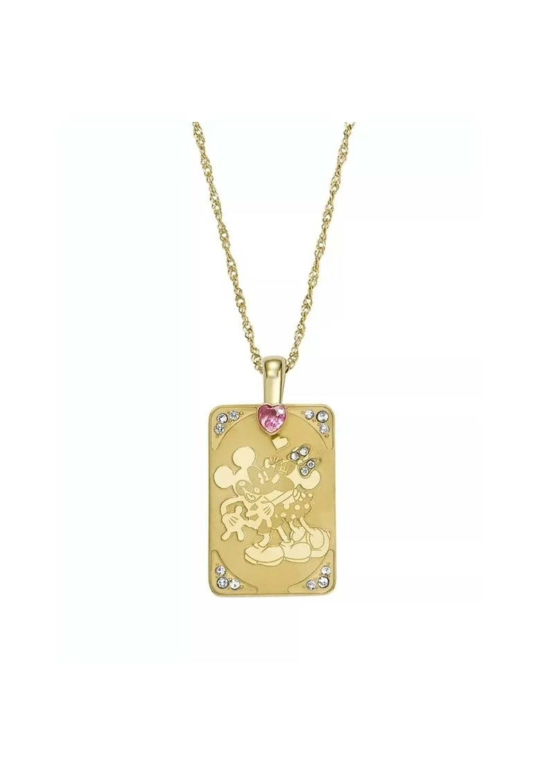 Colier  Disney cu cristale JFC04708710, Auriu