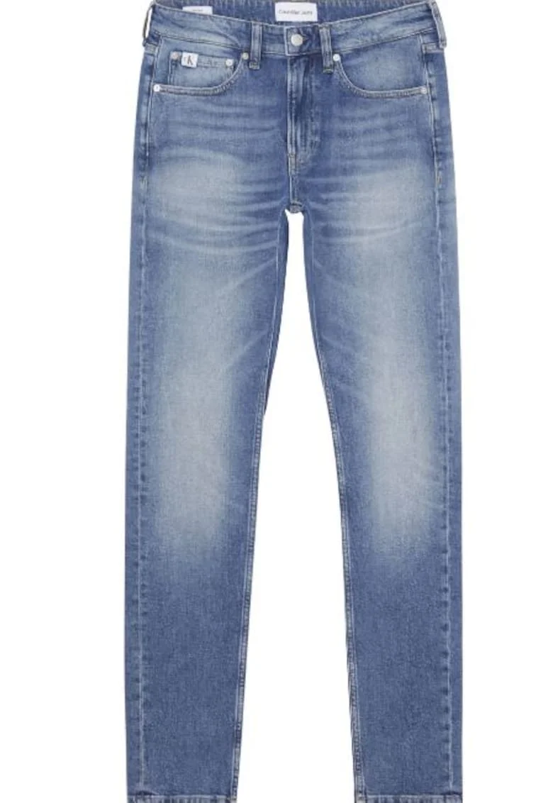 Blugi regular fit cu talie medie,