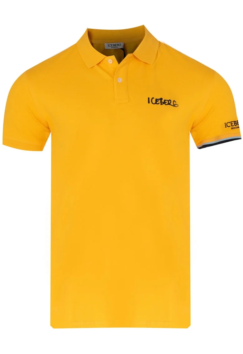 - Tricou polo ICE pentru barbati galben, Galben