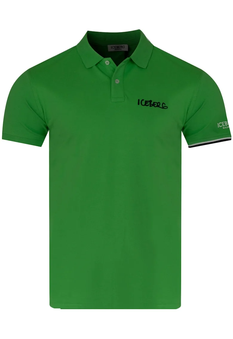 - Tricou polo ICE pentru barbati verde, Verde