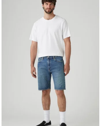 Bermude din denim cu croiala dreapta 405™