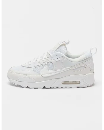 Pantofi sport cu garnituri de piele Air Max 90 Futura, Alb