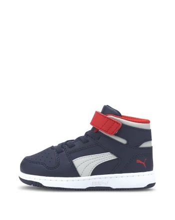 Pantofi sport high-top de piele ecologica Rebound Layup SL V