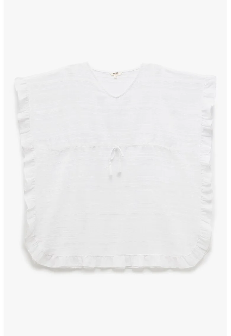 Bluza fara maneci, Alb murdar