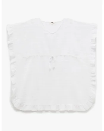 Bluza fara maneci, Alb murdar