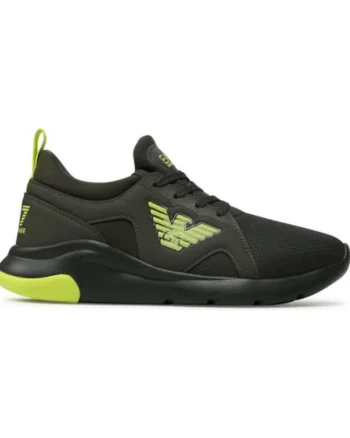 Pantofi sport wedge cu detaliu logo contrastant,