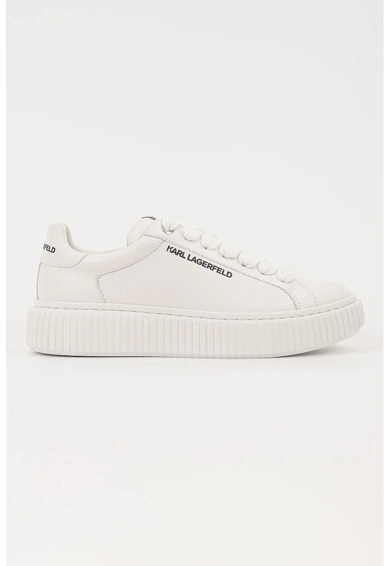 Pantofi sport de piele Kaprika, Alb