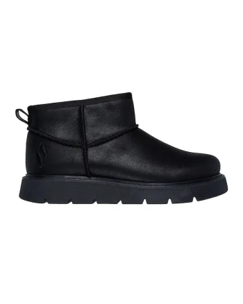 Ghete de iarna, fara inchidere Modern Comfort, Negru