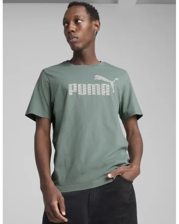 Tricou din bumbac cu decolteu la baza gatului si logo