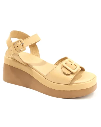 Sandale dama D58 2213, Bej