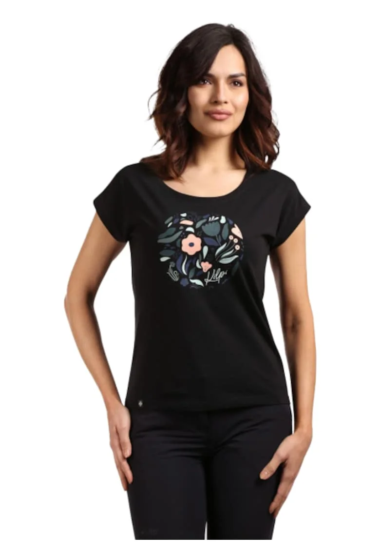 Tricou  Roane, bumbac organic, negru, Negru