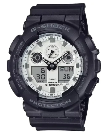Ceas automatic cu curea, Negru