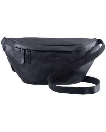 Geanta umar dama piele naturala neagra 38 x 17 cm, Colombiana,
