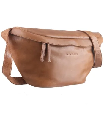 Geanta umar dama piele naturala coniac 38 x 17 cm, Colombiana,
