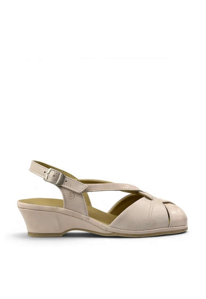Sandale Casual 0065-Crem, Crem