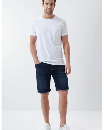 Blugi scurti regular fit