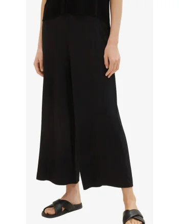 Pantaloni ampli crop