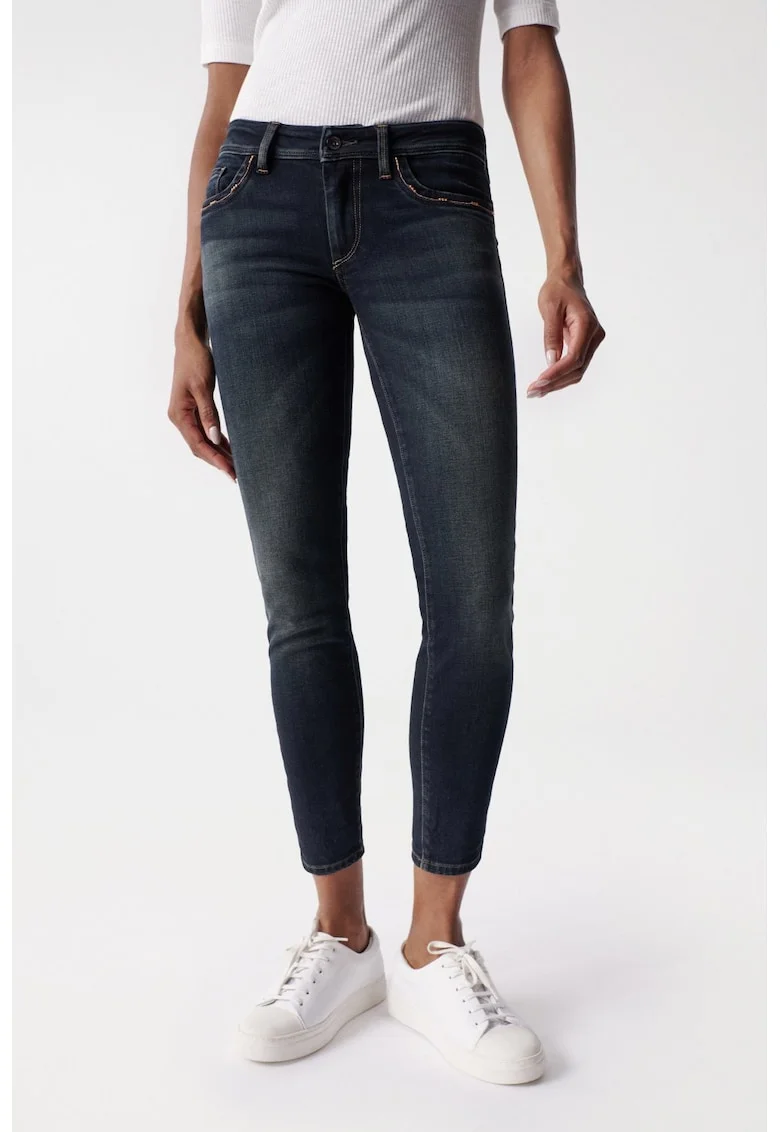 Blugi Slim fit crop Wonder