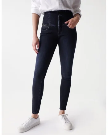 Blygi skinny cu talie inalta si buzunare
