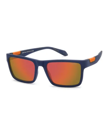 Ochelari de soare polarizati, Portocaliu mandarina/Bleumarin