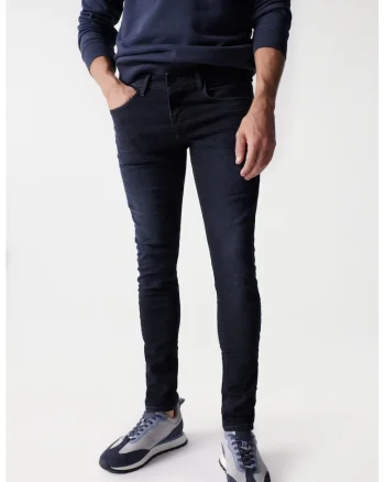 Blugi skinny cu buzunare