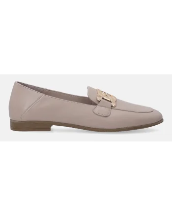 Pantofi loafer cu detaliu metalic,