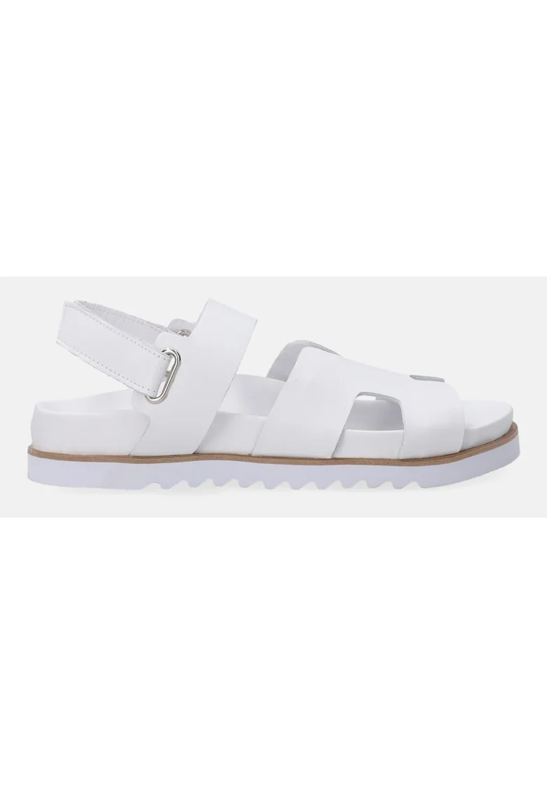 Sandale din piele cu velcro,
