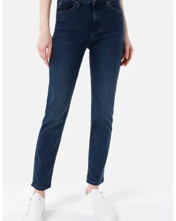 Blugi drepti slim fit 703 Carla, Bleumarin