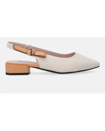 Pantofi din piele cu varf ascutit
