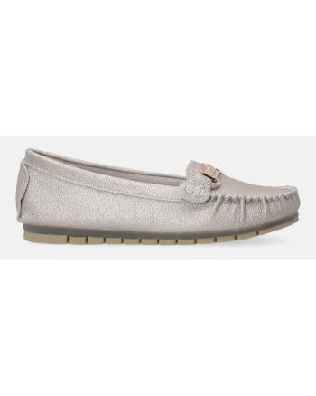 Pantofi loafers cu detaliu metalic