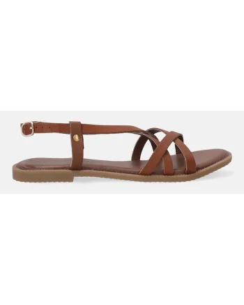 SANDALE CLASICE MARO DAMA  DIN PIELE NATURALA MARIMEA