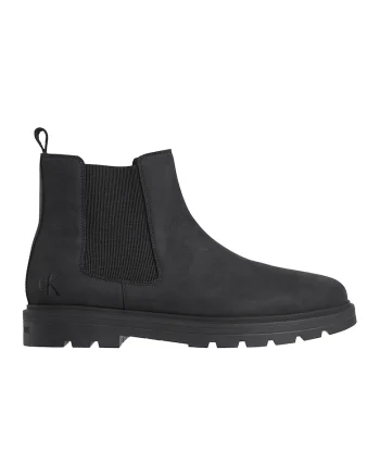 Ghete Chelsea de piele intoarsa, Negru