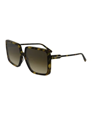 Ochelari de soare patrati cu lentile in degrade, Negru stins