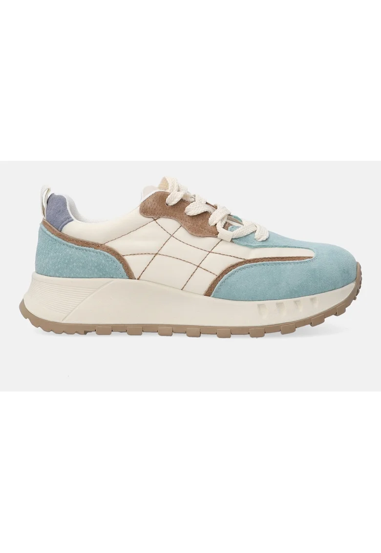 Tenisi colorblock cu siret