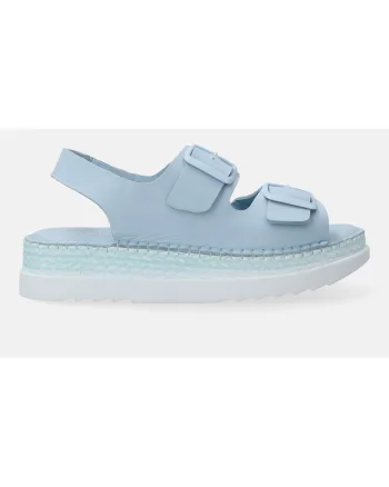 Sandale din piele cu design cu catarame