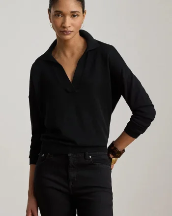 Lauren Ralph Lauren pulover pentru femei, cu bumbac
