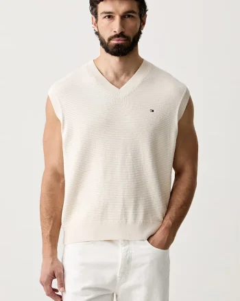 Tommy Hilfiger vestă pentru bărbați, din bumbac
