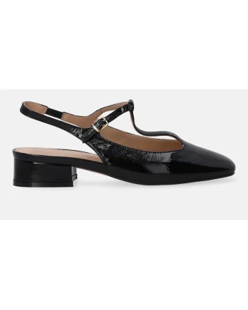 Pantofi Mary Jane Cu Toc Masiv
