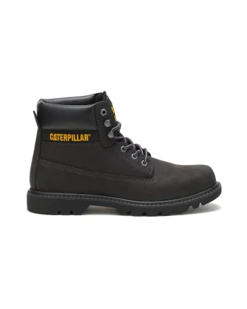 Bocanci unisex de piele nabuc, Negru