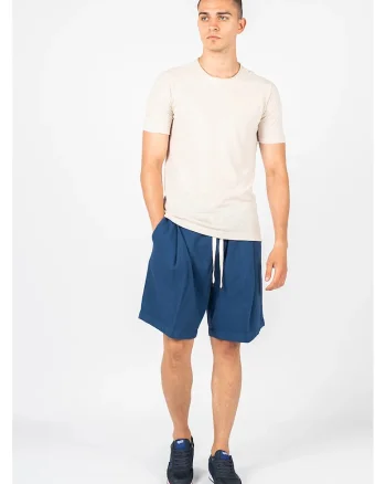 Tricou regular fit uni cu decolteu la baza gatului,