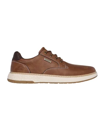 Pantofi casual impermeabili de piele ecologica, Maro scortisoara