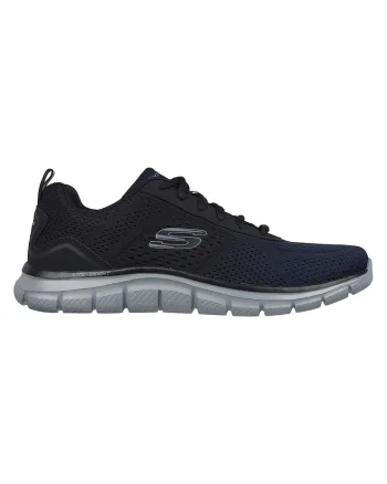 Pantofi sport din plasa tricotata Track-Ripkent, Negru/Bleumarin