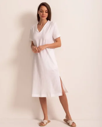 Rochie Dama Cool, Alb